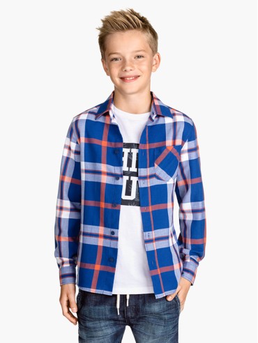 Plaid Cotton Shirt Plaid Cotton Shirt
